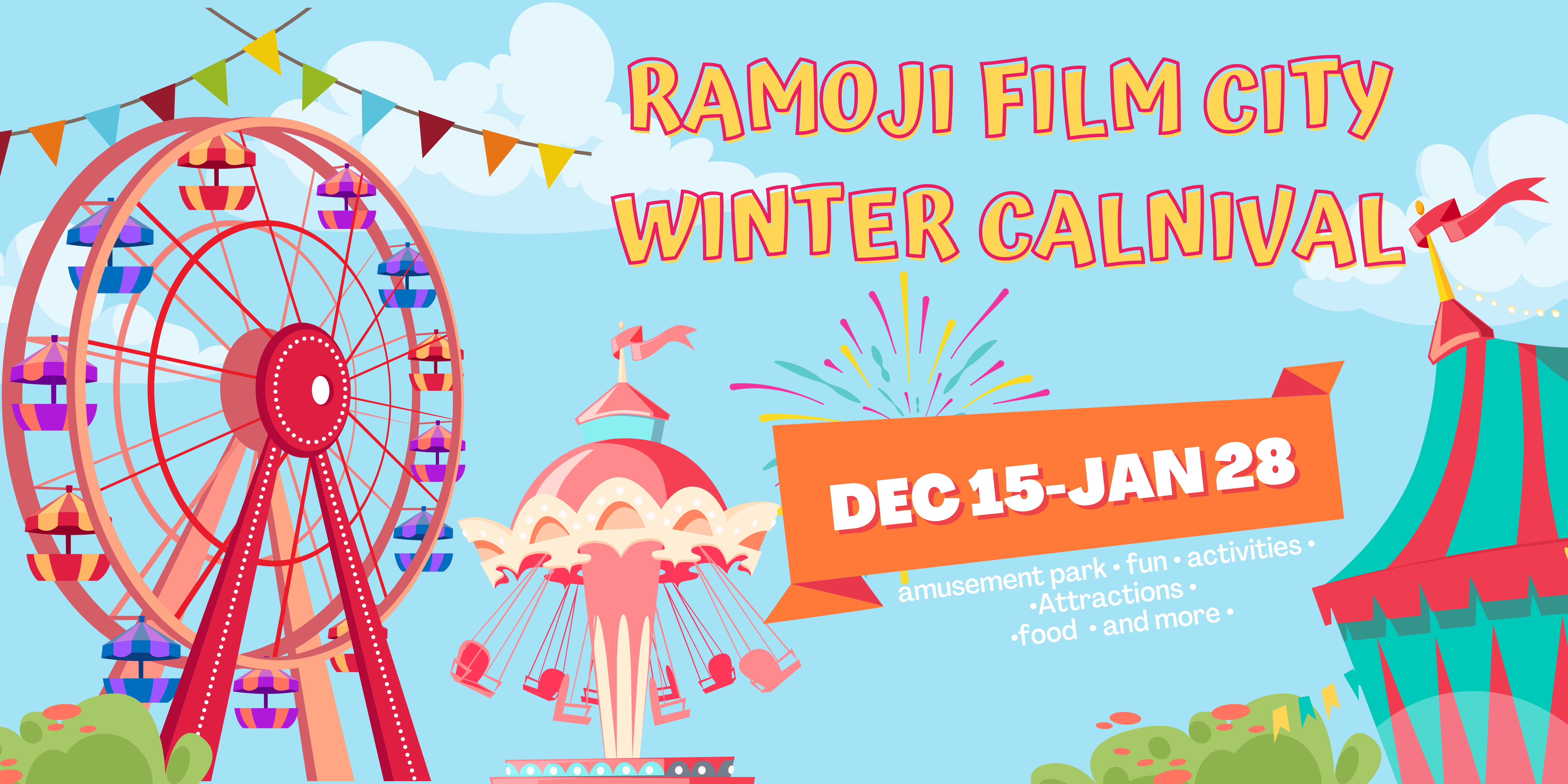 Ramoji Film City Winter Fest 2023 - Price, Tickets Booking, Dates